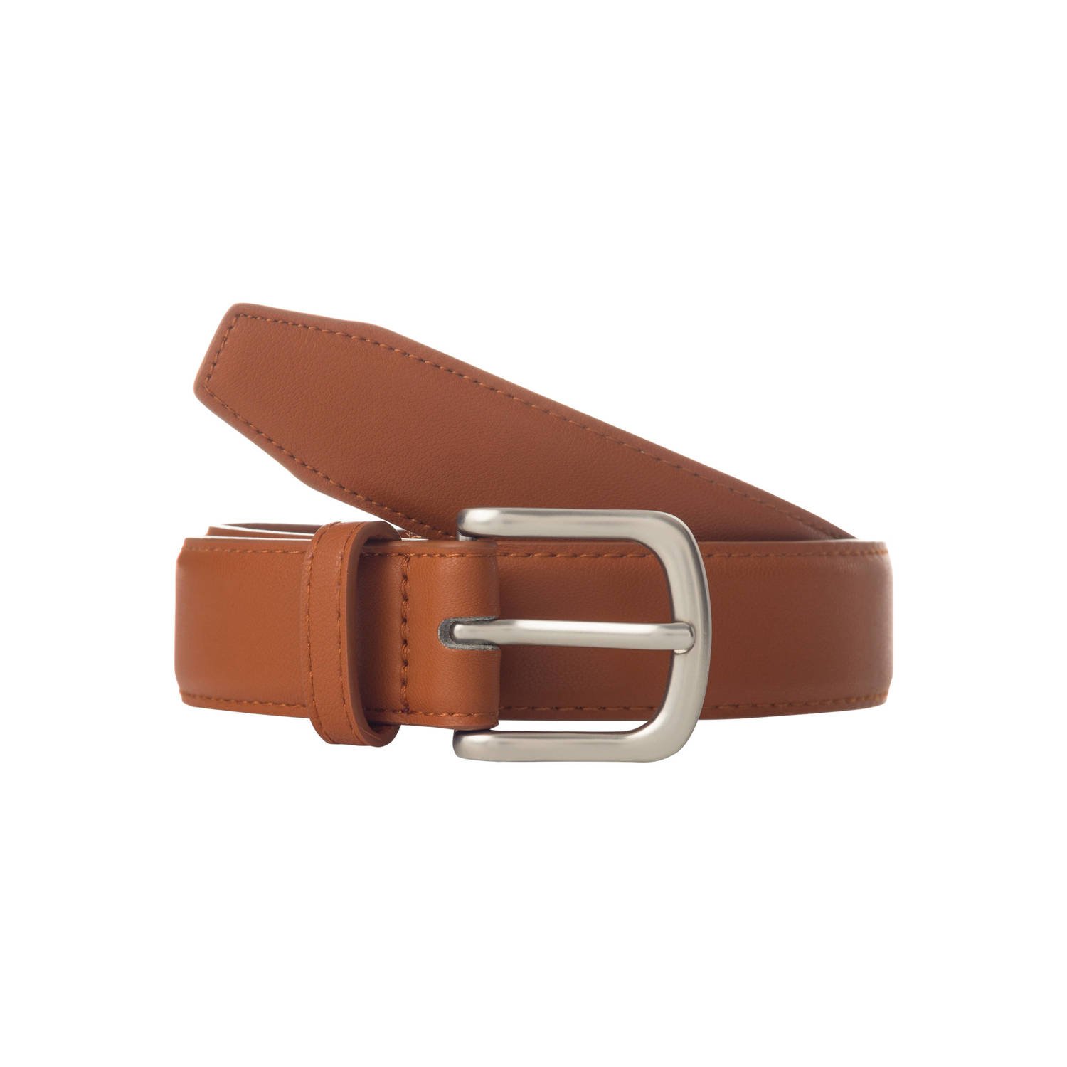 Name it KIDS imitatieleren riem NKMACC-FARLO karamel Bruin Imitatieleer 55