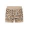 NAME IT MINI sweatshort  met print - zand