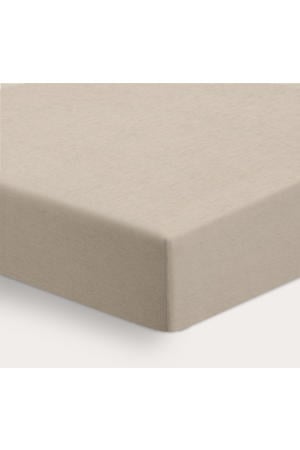 ledikant hoeslaken jersey (60x120 cm) - zand