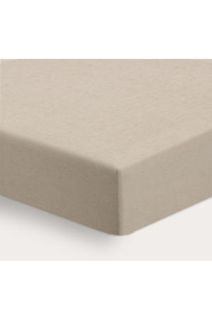 ledikant hoeslaken jersey (60x120 cm) - zand
