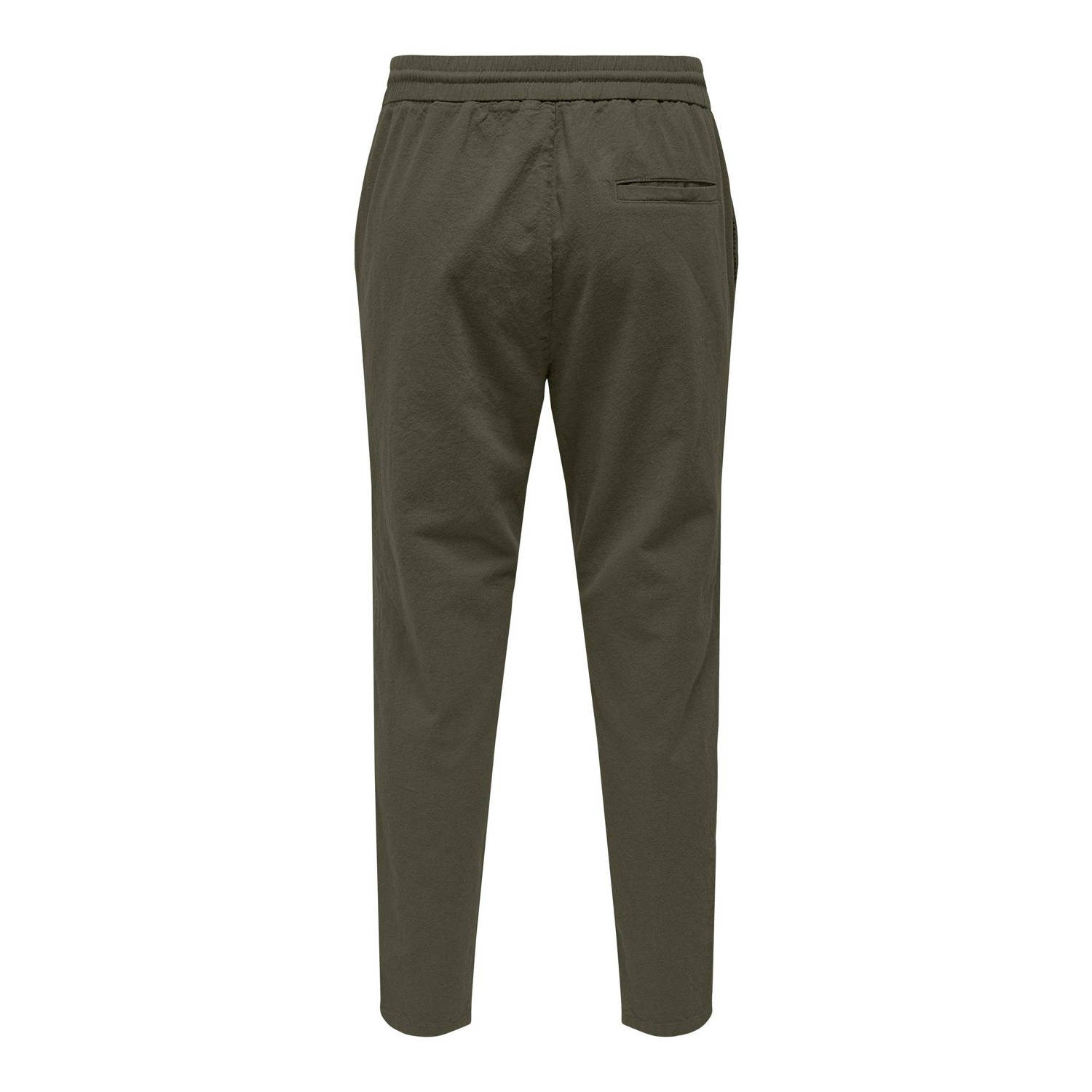 ONLY & SONS tapered fit broek ONSLINUS