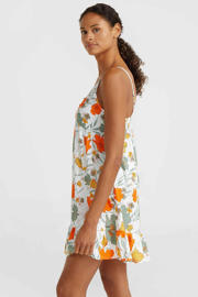 thumbnail: O'Neill strandjurk Malu Beach wit/oranje/groen
