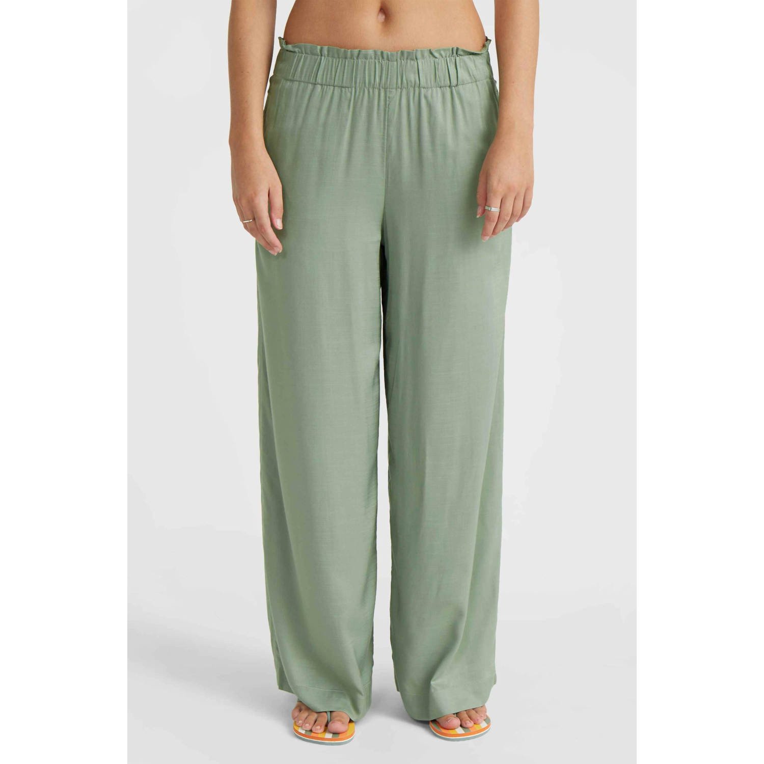 O'Neill wide leg pantalon MALIA groen