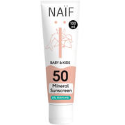 thumbnail: NAÏF Baby & Kids 0% parfum minerale zonnebrandcrème factor 50 - 100 ml