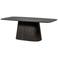 WOOOD WOOOD Leah Eettafel - MDF - Donkerbruin - 76x200x105