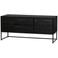WOOOD Silas TV-Meubel - Grenen - Blacknight - 55x120x44