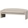 WOOOD WOOOD Zone Bankje - Polyester - Beige - 58x160x55