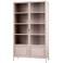 WOOOD Ronja Vitrinekast - Metaal - Military Brown - 189x110x43