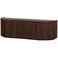 WOOOD WOOOD Sense Dressoir 4-Deurs - Mango - Walnoot - 50x160x46