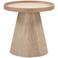 WOOOD WOOOD Maud Bijzettafel - Hout - Naturel - 38x39x39