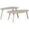 WOOOD WOOOD Davina Bijzettafels - MDF - Dust - 40x90x50