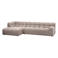 WOOOD hoekbank Allure hoek links - bruin