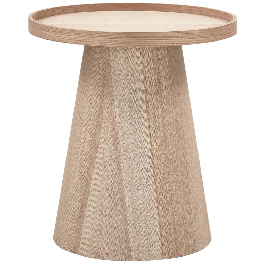 WOOOD WOOOD Maud Bijzettafel - Hout - Naturel - 50x45x45