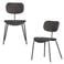 WOOOD Link Eetkamerstoelen - Polypropyleen - Zand - Set van 2