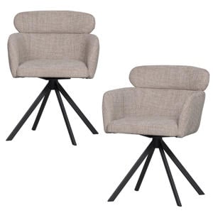 eetkamerstoel (set van 2) Fenne