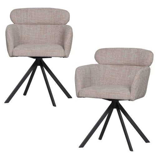 WOOOD eetkamerstoel (set van 2) Fenne afbeelding