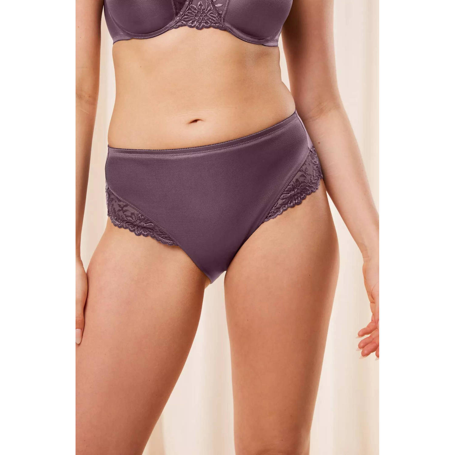 Triumph maxislip Ladyform Soft aubergine