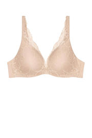 Triumph Body Make-Up Illusion Lace WP BH met beugel, Grijs Triumph Body Make-Up Illusion Lace WP BH met beugel, Grijs