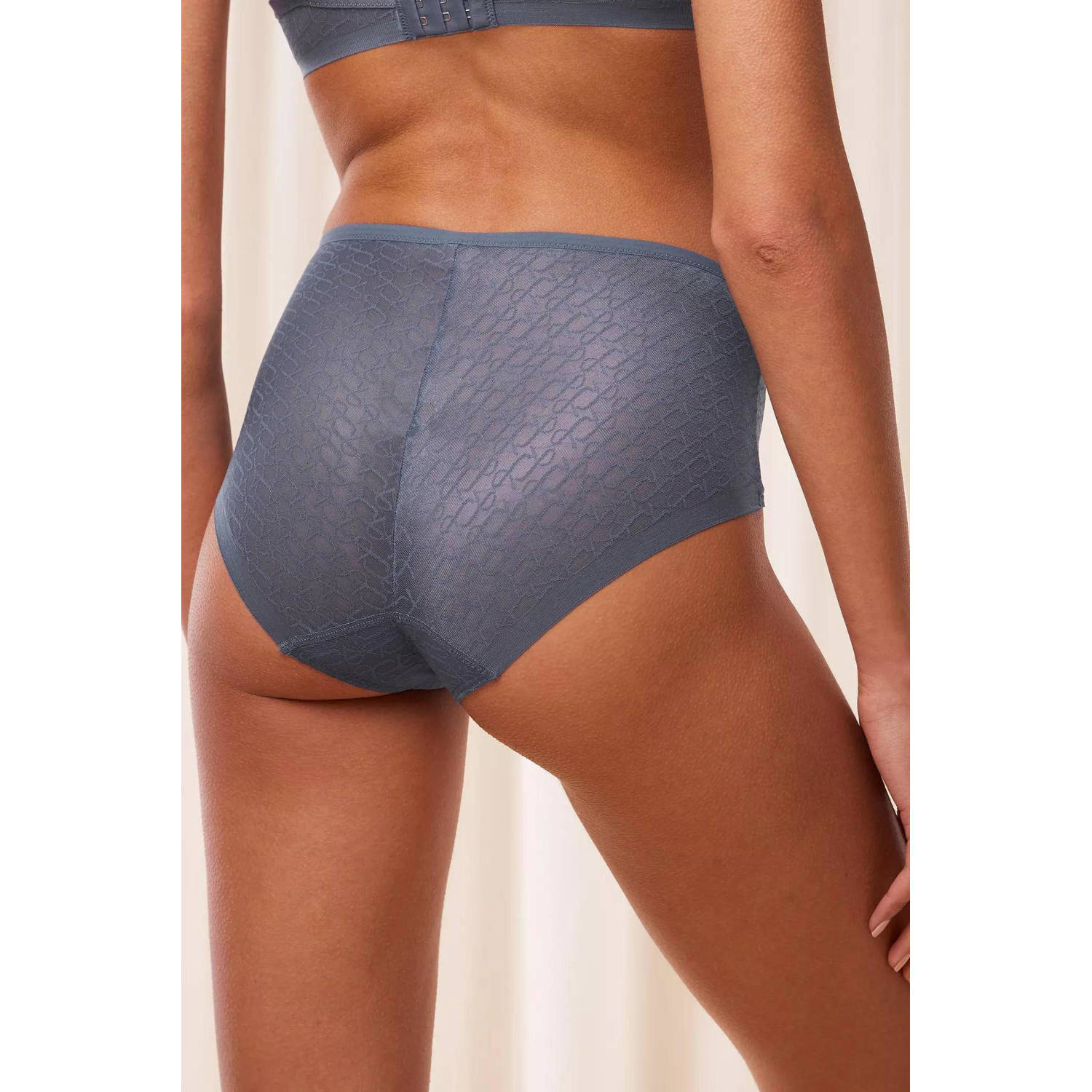 Triumph maxislip Signature Sheer blauw