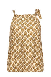 thumbnail: Geisha top met all over print oker