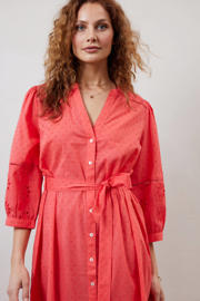 thumbnail: Didi blousejurk Marseille koraalrood