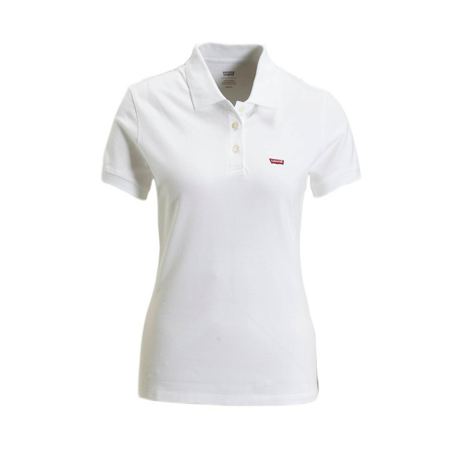 Levi's 300 Regular fit poloshirt met labelpatch