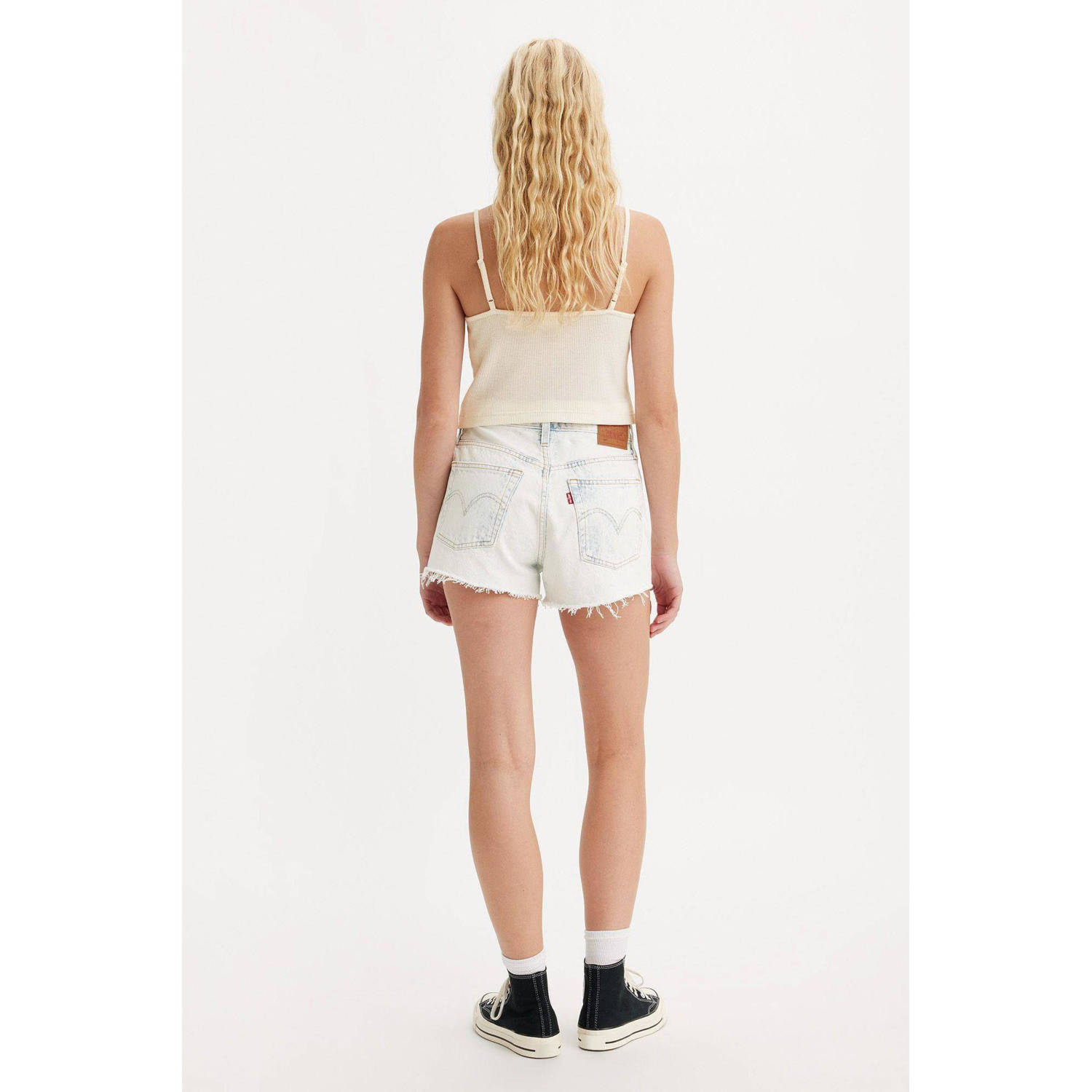 Levi's 501 high waist regular fit denim short