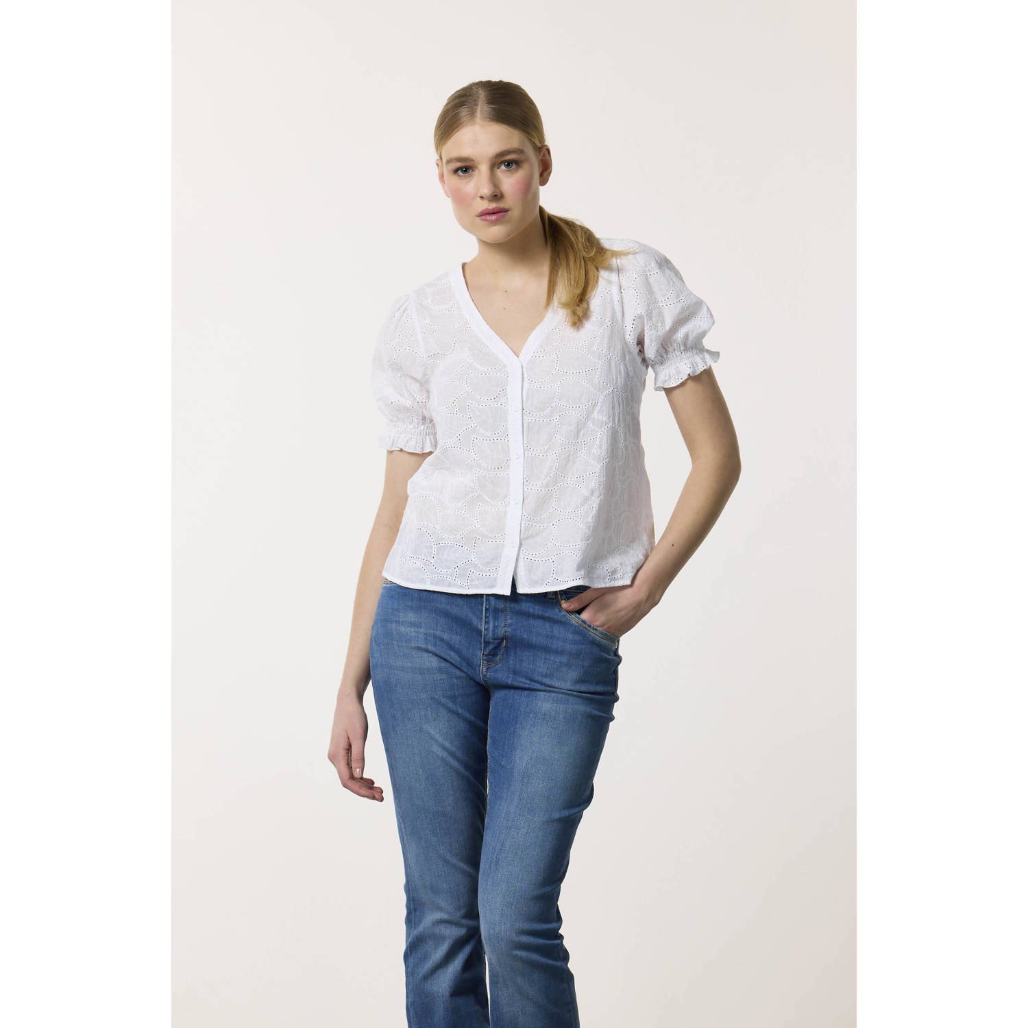 Tramontana blouse wit