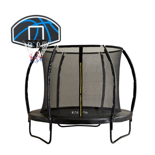 Wehkamp High Life trampoline met basketbalbord Ø244 cm aanbieding