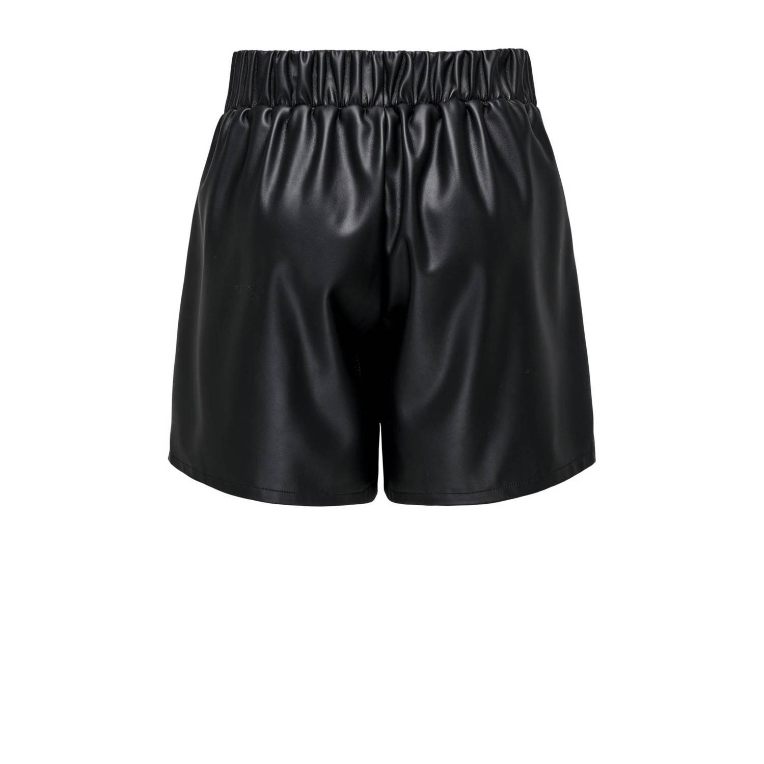 JDY regular fit short SOYA zwart