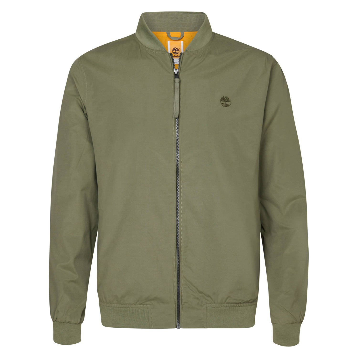 Timberland bomberjack met logo groen