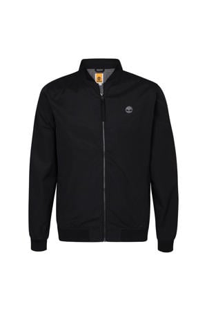 bomberjack met logo zwart