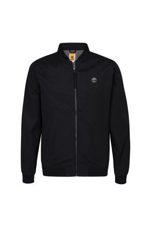 bomberjack met logo zwart