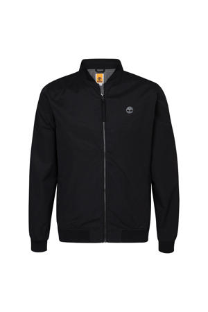 bomberjack met logo zwart
