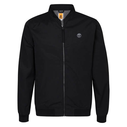 Timberland bomberjack met logo zwart afbeelding