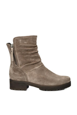 suède enkellaarzen taupe