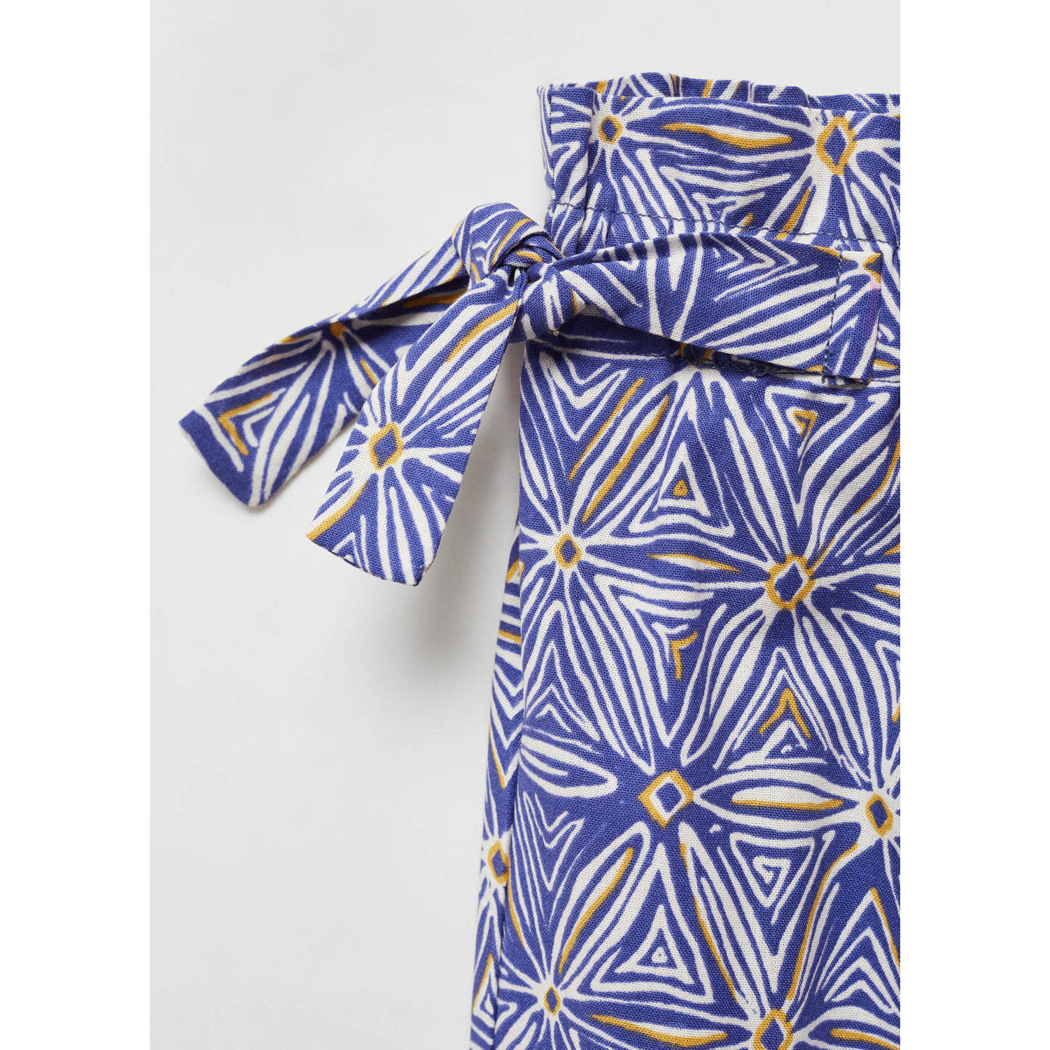 Mango Kids broek met all over print paars
