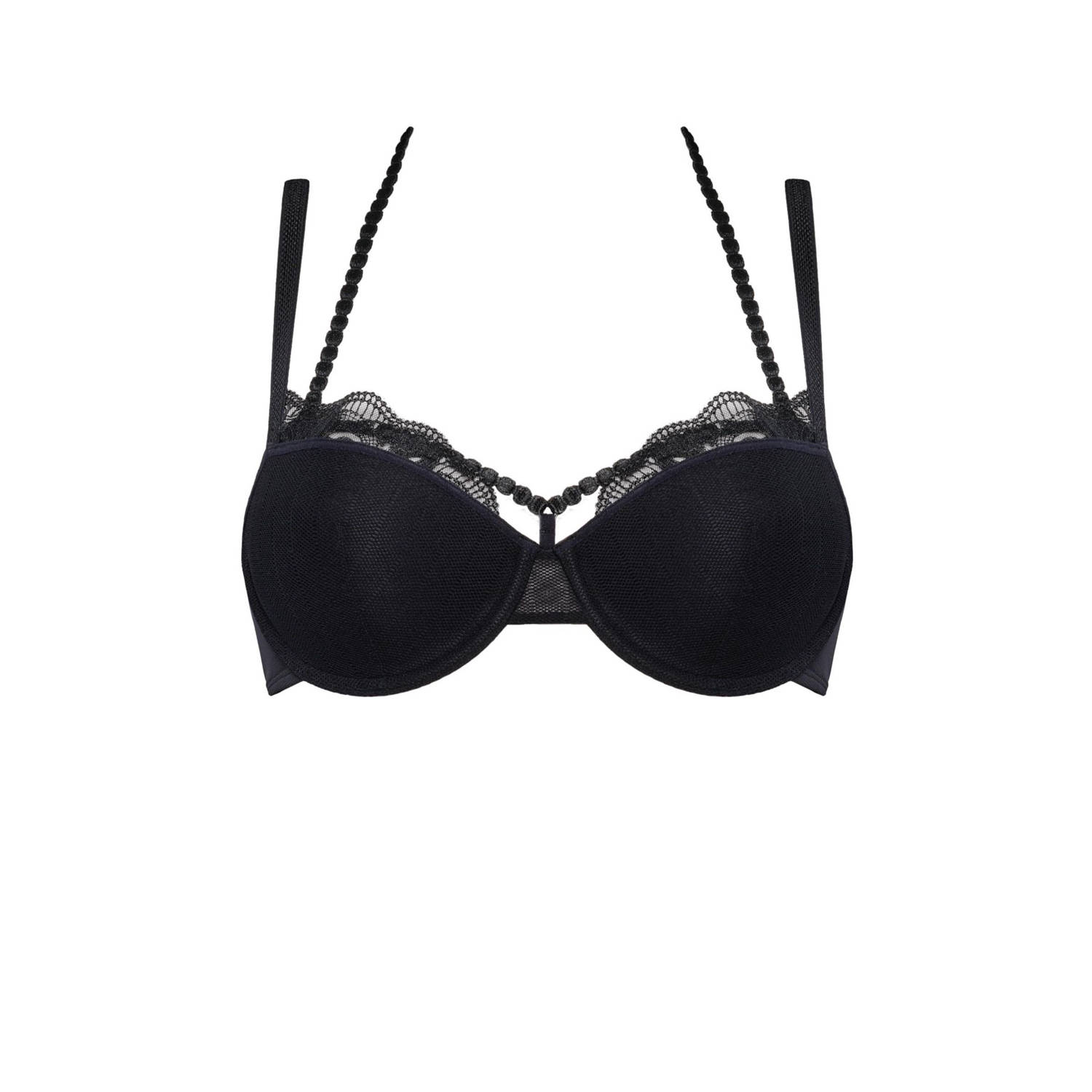 Marlies Dekkers the mauritshuis plunge balconette bh wired padded black