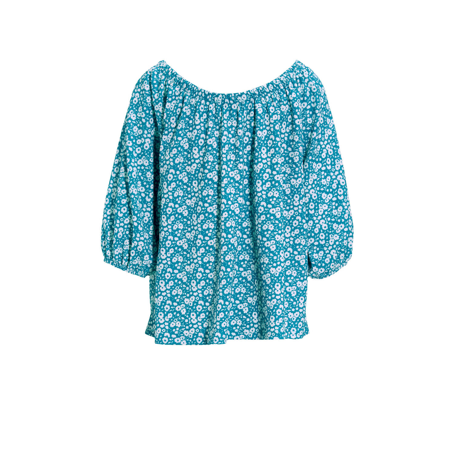 Miljuschka by Wehkamp off-shoulder top met bloemen print