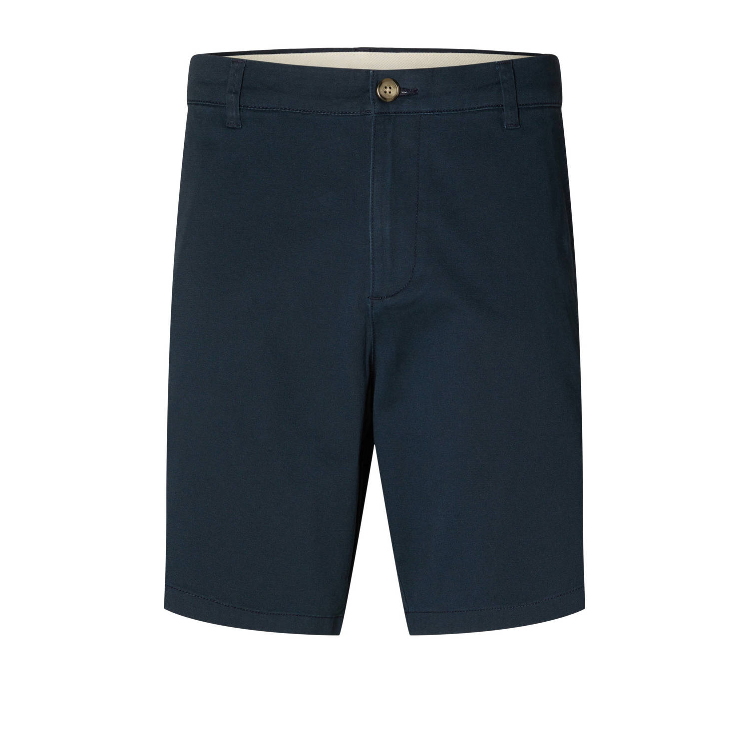 SELECTED HOMME Heren Broeken Slhreglar Bil Flex Shorts Noos Donkerblauw