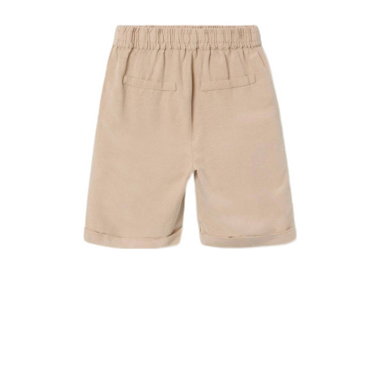 NAME IT KIDS casual short NKMFAHER beige