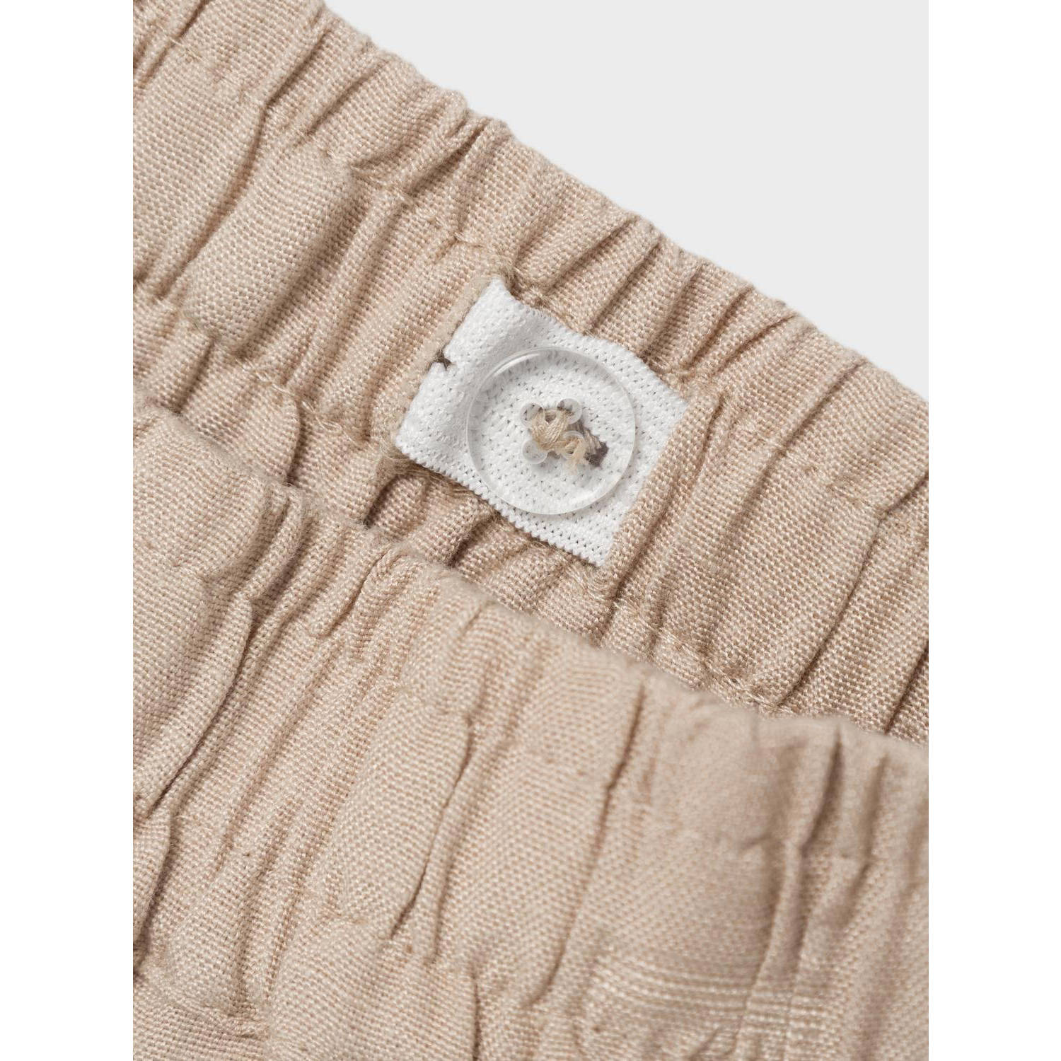 NAME IT KIDS casual short NKMFAHER beige