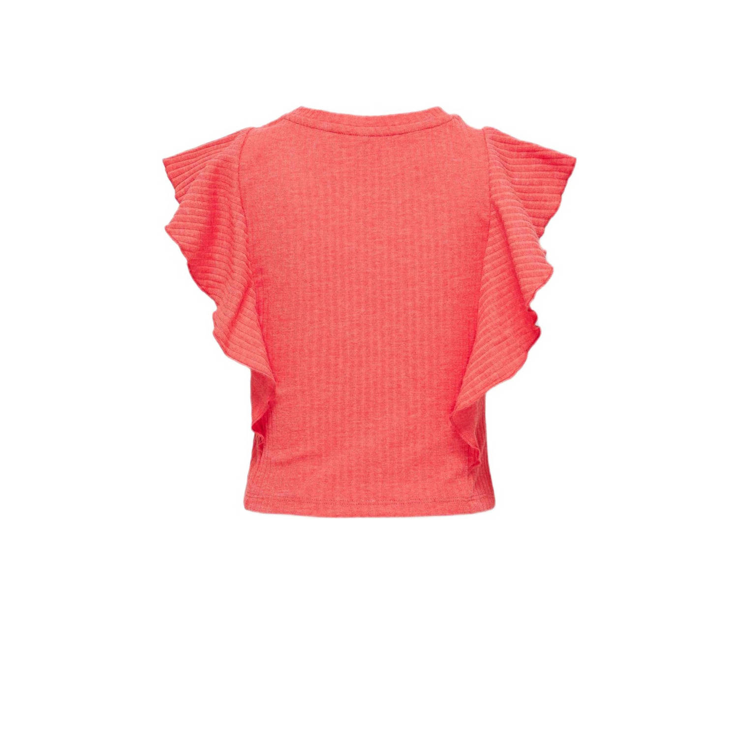 ONLY KIDS GIRL top KOGNELLA koraalroze