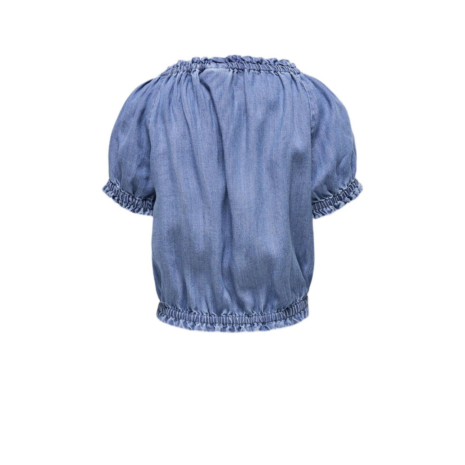 ONLY KIDS GIRL top KOGYOSHI medium blue denim