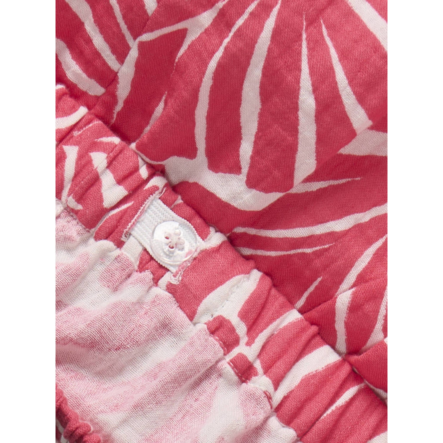 ONLY KIDS GIRL skort KOGTHYRA MEXICANA met all over print donkerroze wit