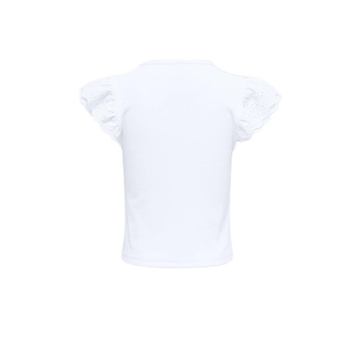ONLY KIDS GIRL top KOGZENIA wit
