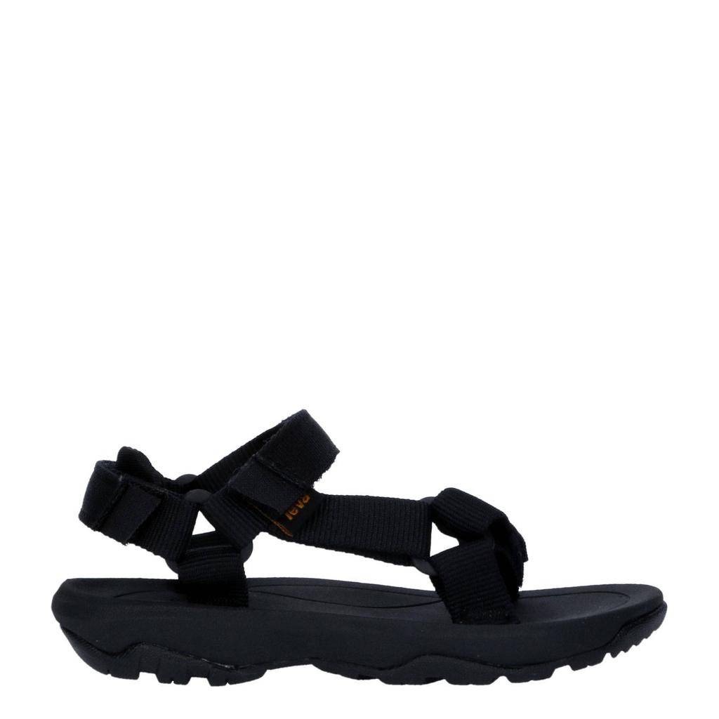 Zwarte jongens Teva Hurricane XLT 2 peuter sandalen van textiel met klittenband
