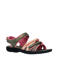 Teva sandalen olijfroen/zalm