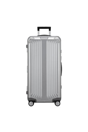 trolley Lite-Box Alu Trunk 80 cm. zilverkleurig