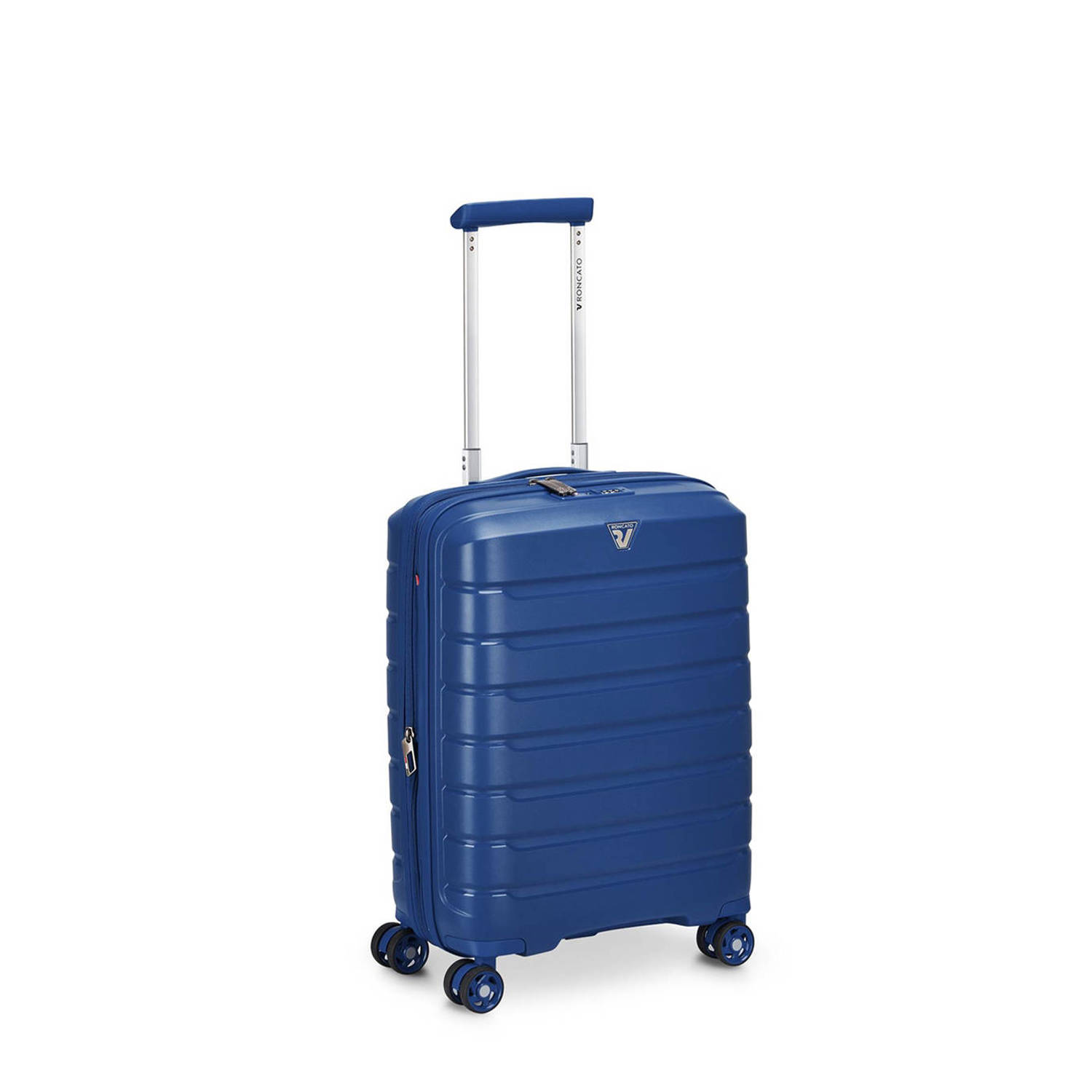 Roncato trolley B-Flying 55 cm. Expandable donkerblauw